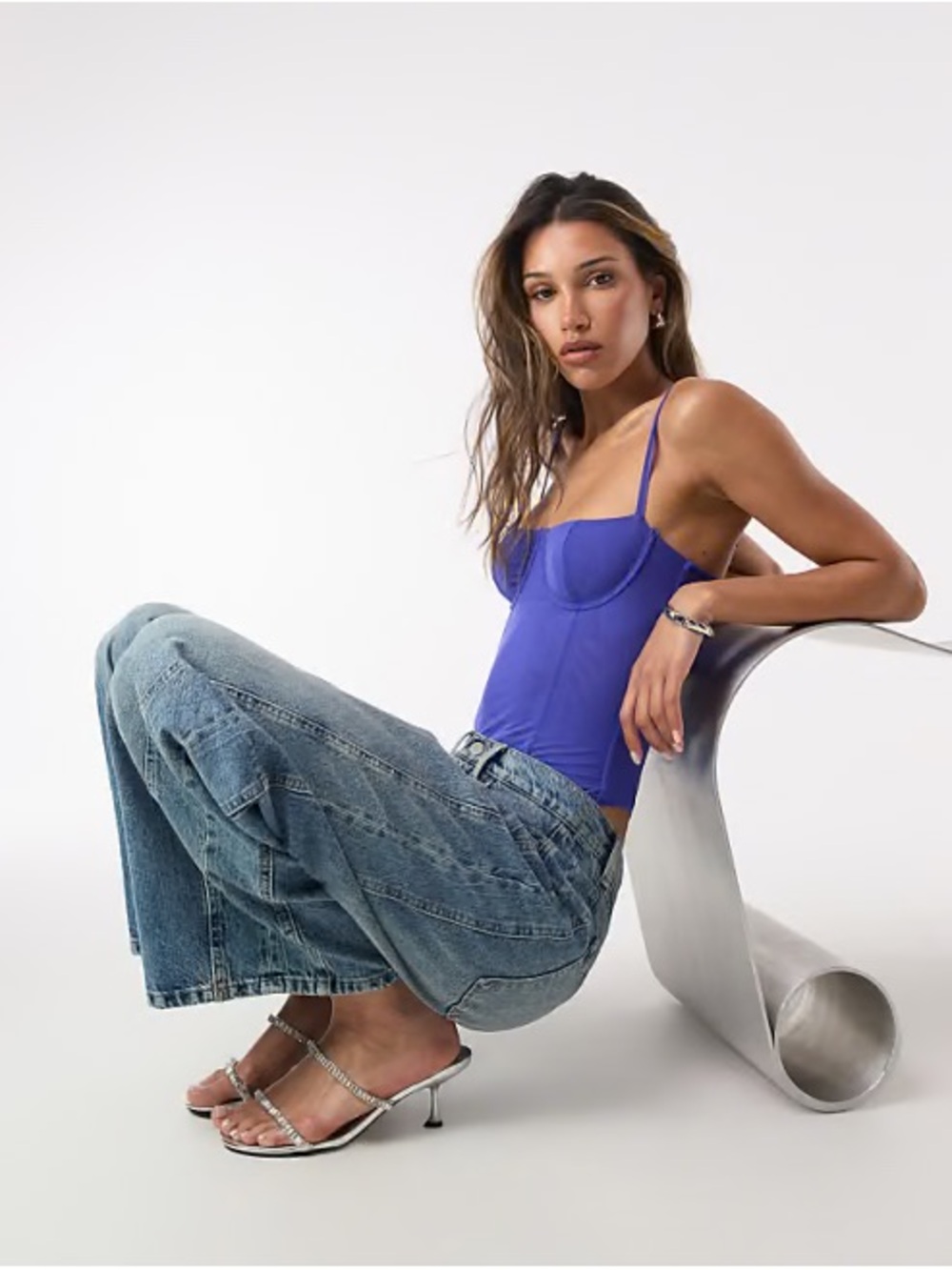 ISO!! NOT FOR SALE. Good American Purple Underwire Cami Bodysuit